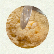 揚げる-かき揚げ